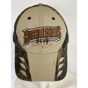 Buckmasters Hat Adjustable Slide Back Baseball Cap Camo Hunting